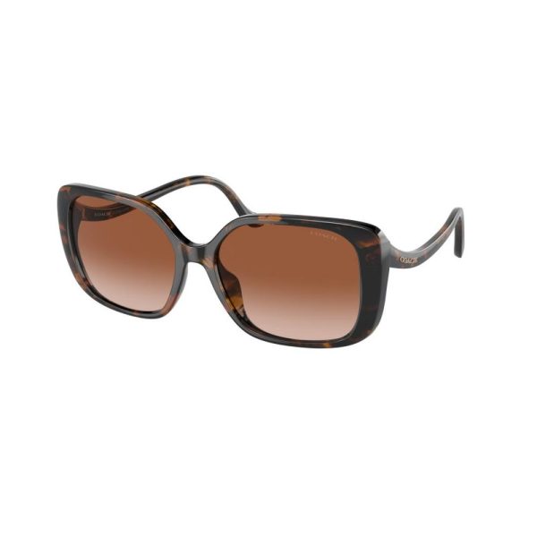COACH HC 8376U 512013 Women Sunglasses Dark Tortoise