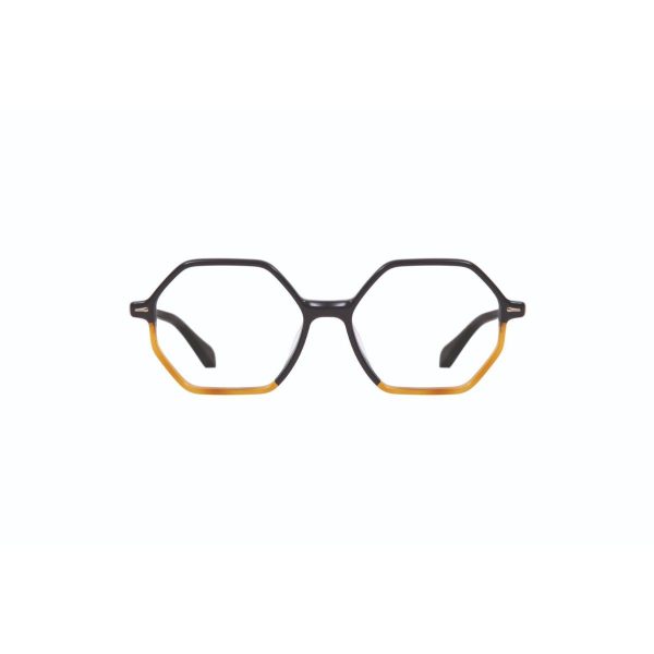 GIGISTUDIOS 6603/1 ZOE S/HEX Women Optical Frame Black / Yellow