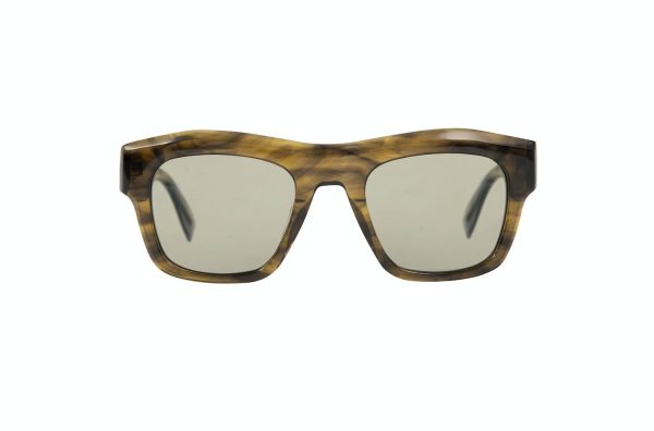 GIGISTUDIOS 6746/7 TURNER 1328 Men Sunglasses Green and black tortoise