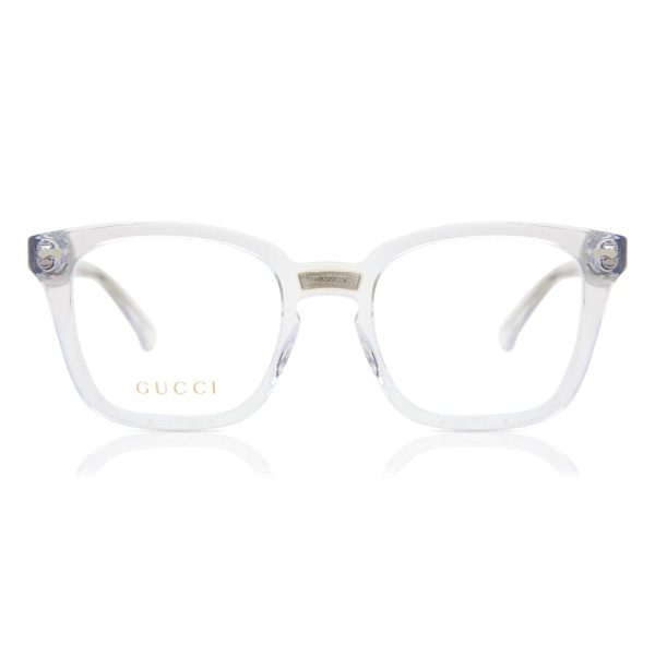 Gucci GG0184O-012 Unisex Optical Frame CRYSTAL