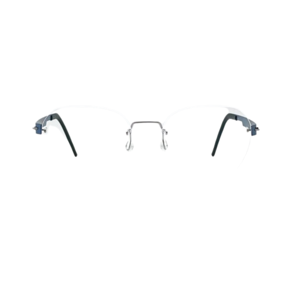 LINDBERG 2460 49 Unisex Optical Frame Silver