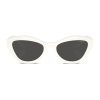 Prada SPR A02 17K-08Z Women Sunglass White