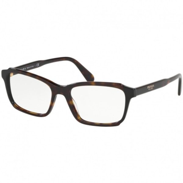 PRADA VPR 01V 391-1O1 Women Optical Frame Dark Havana