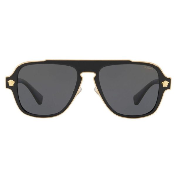 VERSACE VE 2199 1002/81 Unisex Sunglass Black