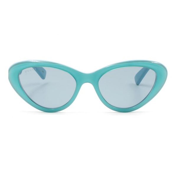 GUCCI GG 1170S 003 WOMEN SUNGLASSES LIGHT-BLUE