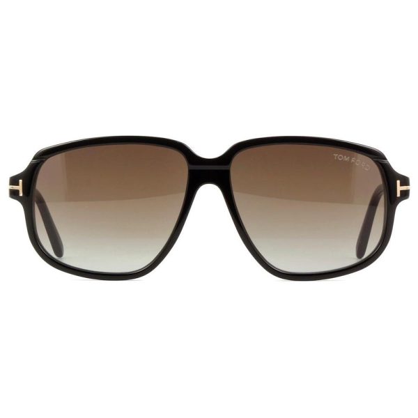 TOM FORD TF1024 01B Men Sunglass Shiny black