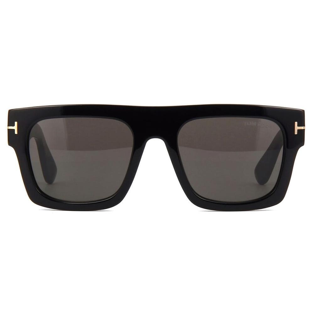 TOM FORD TF 711 01A Men Sunglass Black mittaloptics