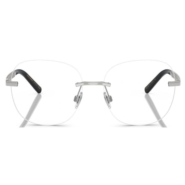 DOLCE&GABBANA DG1352 05 Women Optical Frame Silver