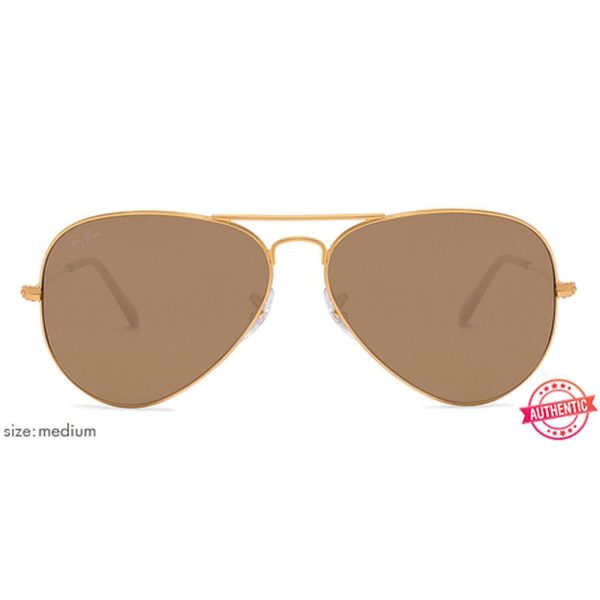 RAYBAN RB 3025 001/3K Men Sunglass GOLD