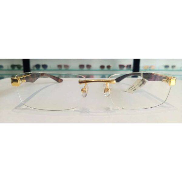 MAYBACH THE ARTIST III G-WAR-Z25 Men Optical Frame Gold Plated Titanium
