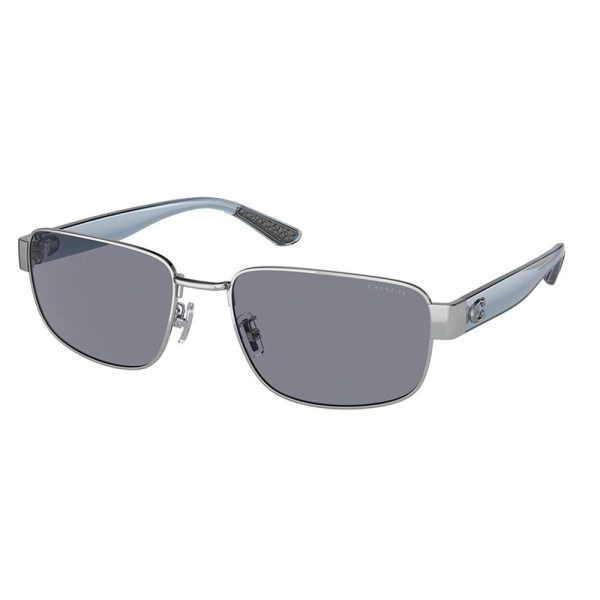 COACH HC 7149 900155 Men Sunglasses Silver