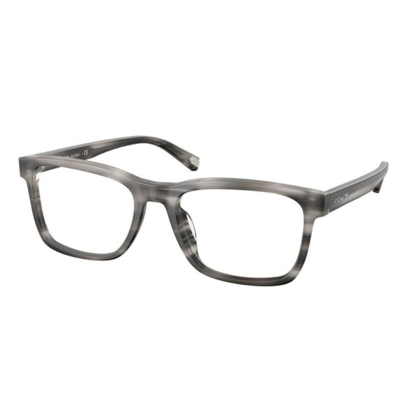 COACH HC6166U 5633 Men Optical Frame Matte Grey Horn