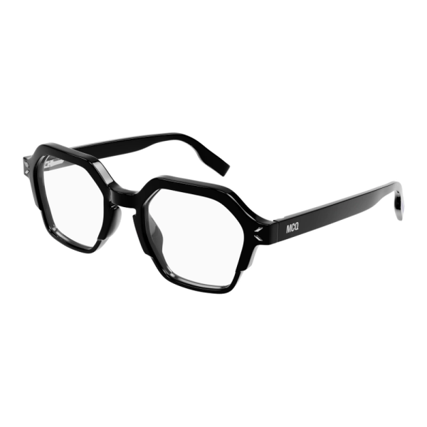 ALEXANDER MCQUEEN MQ03670 001 M Unisex Optical Frame BLACK - Image 2