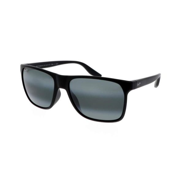 MAUI JIM 603-02 Unisex Sunglasses BLACK - Image 2