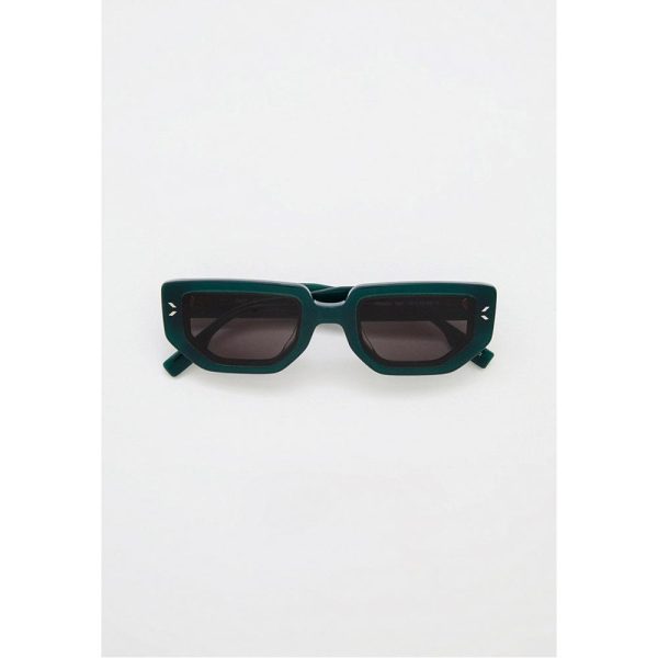 ALEXANDER MCQUEEN MQ0362S 004 Women Sunglasses GREEN - Image 2
