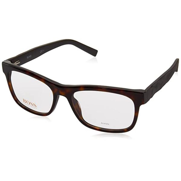 HUGO BOSS BO 0235 LEG BOSS HUGO BOSS Men Optical Frame Tortoiseshell Matt Brown - Image 2