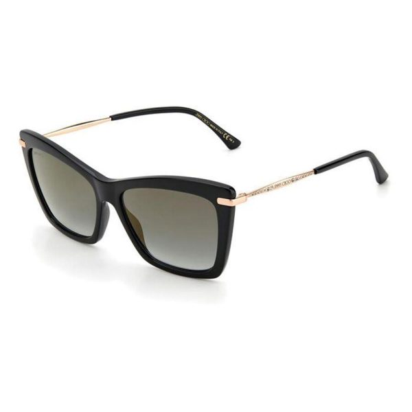 JIMMY CHOO SADY/S 807FQ Women Sunglasses BLACK - Image 2