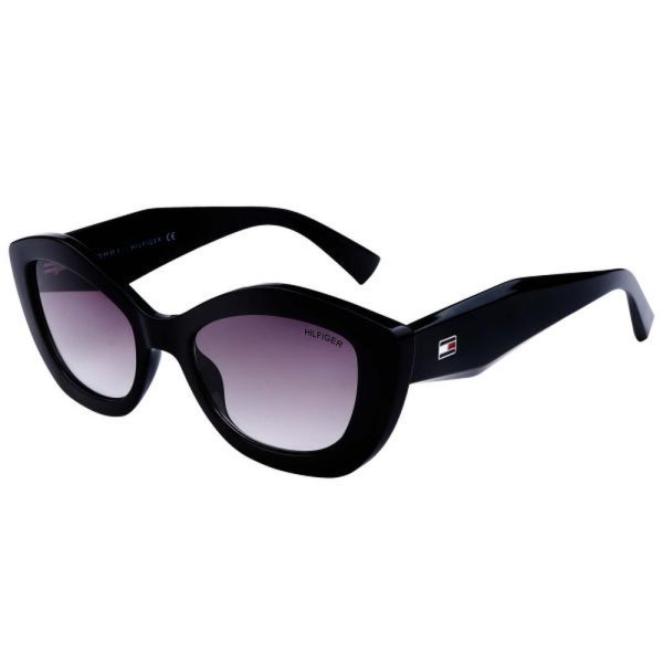 TOMMY HILFIGER TH1562 C1 Women Sunglasses BLACK - Image 2