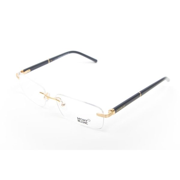 MONT BLANC MB337 030 Men Optical Frame GOLD - Image 2