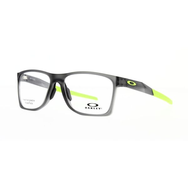 OAKLEY OX8173-0355 Men Optical Frame Satin Grey Smoke - Image 2