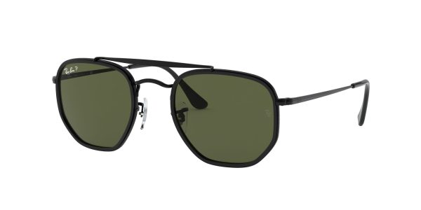RB 3648-M 002/58 RAYBAN MET FULL ROUND BLACK - Image 2