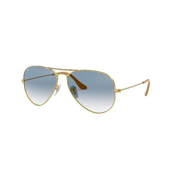 Ray-Ban RB3025 001/3F Aviator Unisex Sunglasses GOLD - Image 2