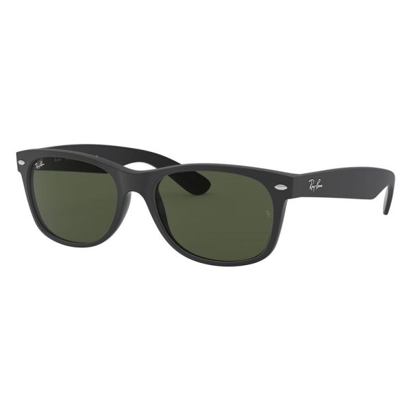 Ray-Ban RB 2132 6462/31 Unisex Sunglasses Black Rubber on Black - Image 2