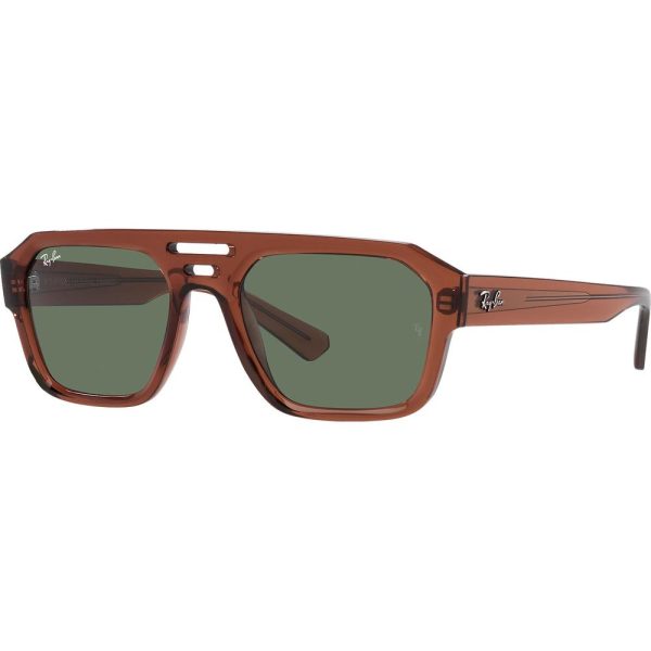 Ray-Ban RB4397 6678/82 Unisex Sunglasses Transparent Brown - Image 2