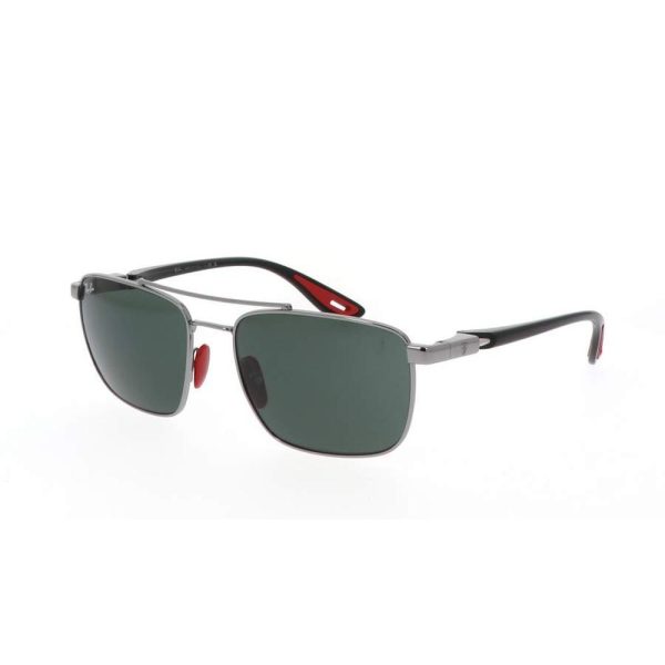 Ray-Ban RB 3715-M F001/71 Unisex Sunglasses Silver - Image 2