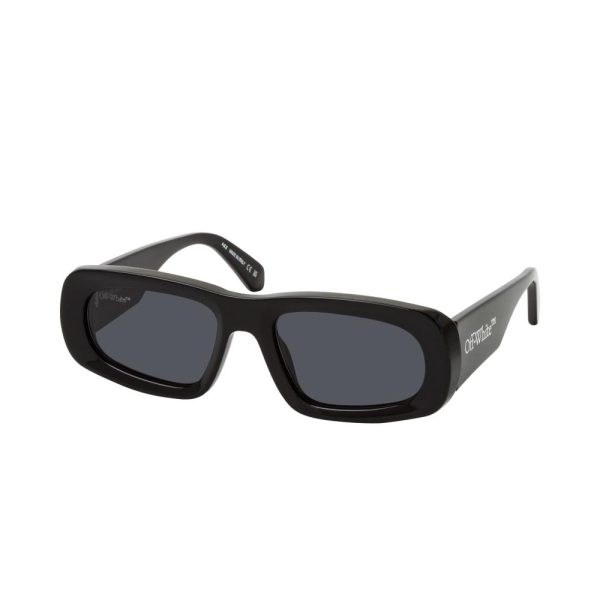 OFF-WHITE OERI065 1007 Unisex Sunglasses BLACK - Image 2