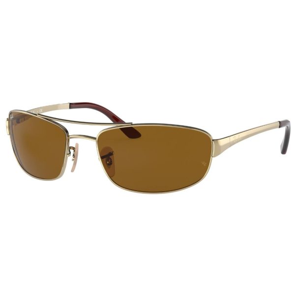 Ray-Ban RB3677 001/33 Unisex Sunglasses GOLD - Image 2