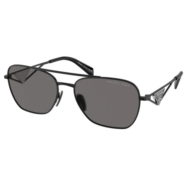 PRADA SPR A50 1AB-5Z1 Women Sunglasses Metal Black - Image 2
