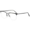 PRADA OPR 63UV Men Optical Frame Black/Gunmetal - Image 2