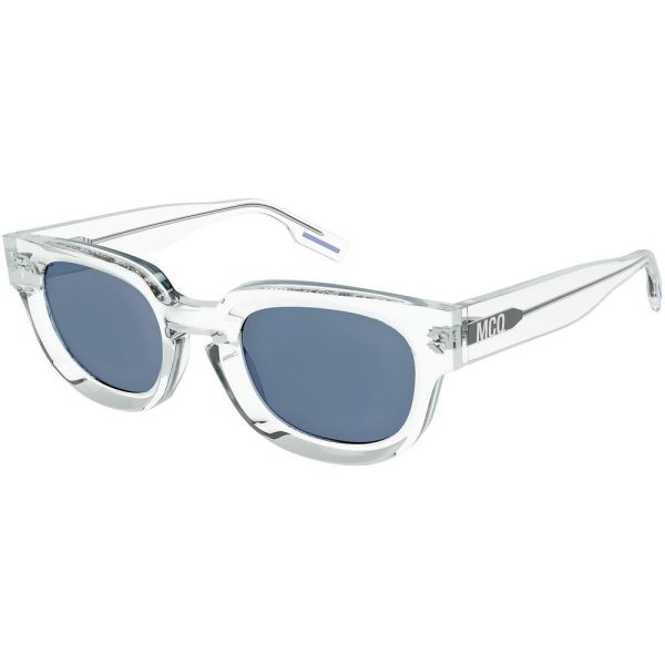 ALEXANDER MCQUEEN MQ0346S 004 Unisex Sunglasses SHINY CRYSTAL - Image 2
