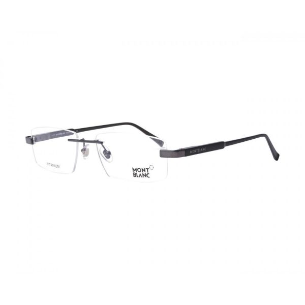 MONT BLANC MB 661 008 Men Optical Frame BLACK - Image 2