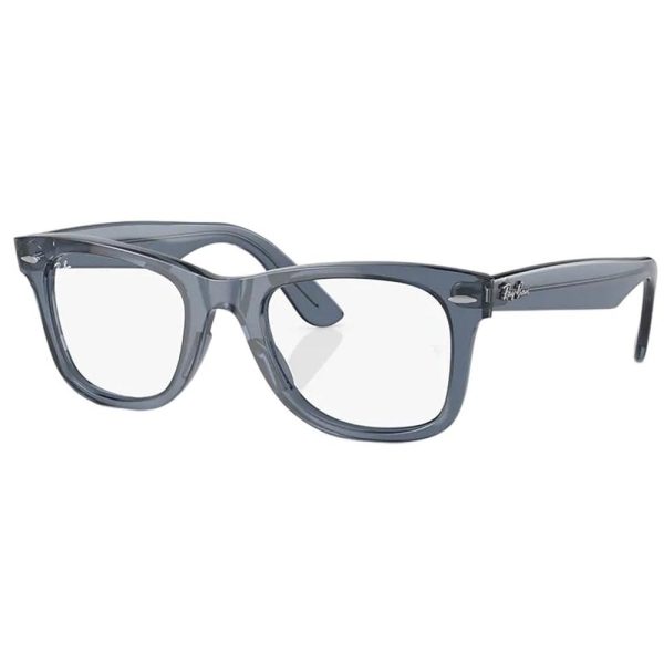Ray-Ban RB4340-V 8223 Unisex Optical Frame Polished Transparent Dark Blue - Image 2