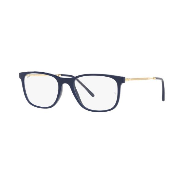 Ray-Ban RB7244 8100 Unisex Optical Frame Polished Blue - Image 2
