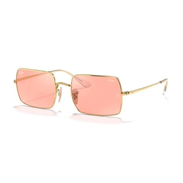 Ray-Ban RB1969 001/3E Women Sunglasses Shiny Gold - Image 2