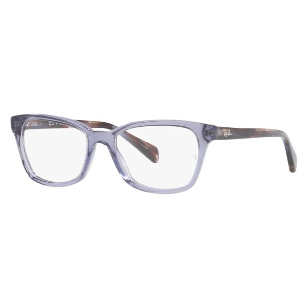 Ray-Ban RB1591 3924 Kid Optical Frame Polished Trasparent Blue - Image 2