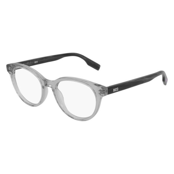 ALEXANDER MCQUEEN MQ0308O-003 Women Optical Frame Gray/Black - Image 2