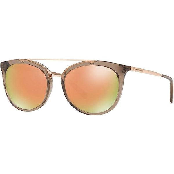 ARMANI EXCHANGE AX 4068S 82404Z Women Sunglasses gray transparent pink gold - Image 2