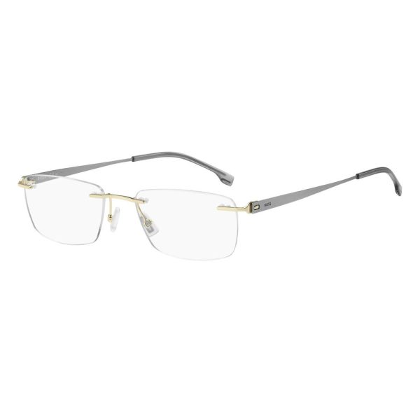 HUGO BOSS 1423-2F7 Men Optical Frame Gold and grey - Image 2