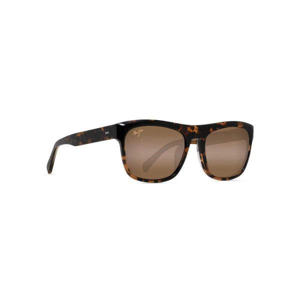 MAUI JIM MJ 872-10 Men Sunglasses Tortoise with Honey Crystal Interior - Image 2