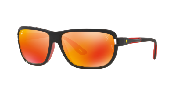 Ray-Ban RB 4365-M F602/6Q Unisex Sunglasses BLACK - Image 2