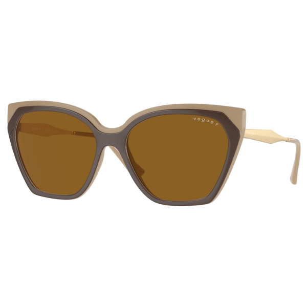 VOGUE VO 5521-S 310183 Women Sunglasses Top Brown/Nude - Image 2