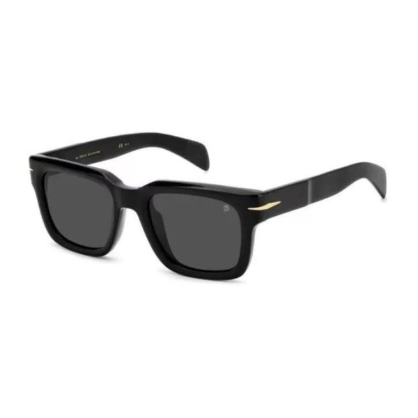 DAVID BECKHAM DB 7100/S 807IR Unisex Sunglasses BLACK - Image 2