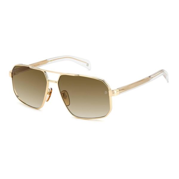 DAVID BECKHAM DB 7102/S LOJHA Men Sunglasses GOLD - Image 2