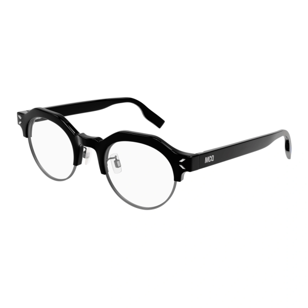 ALEXANDER MCQUEEN MQ0372O-001 Unisex Optical Frame BLACK - Image 2