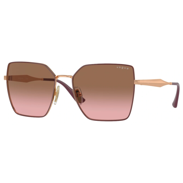 VOGUE VO 4284-S 518214 Women Sunglasses Top Bordeaux/Rose Gold - Image 2