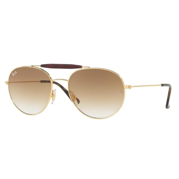 Ray-Ban RAYBAN RB 3540 001/51 Unisex Sunglasses GOLD - Image 2